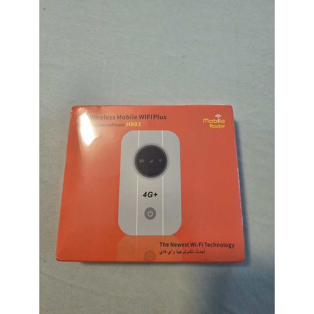 4G+ Wireless Mobile WiFi Plus LTE CAT4 Portable Hotspot Router H803-EU White